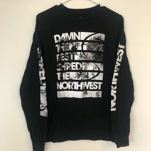 Shred The Northwest long sleeve Ski shirt